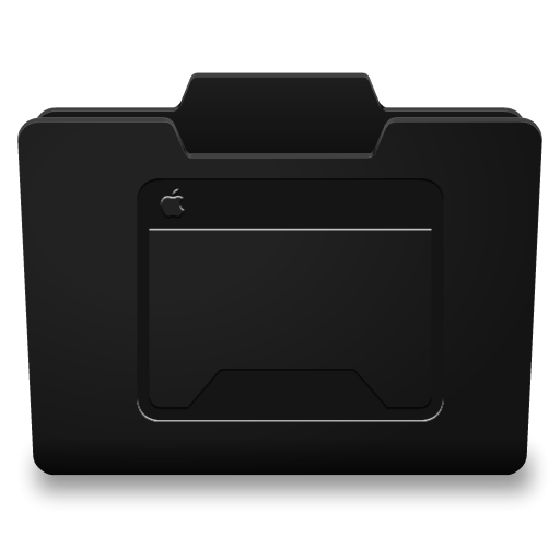 Black Desktop Icon 512x512 png